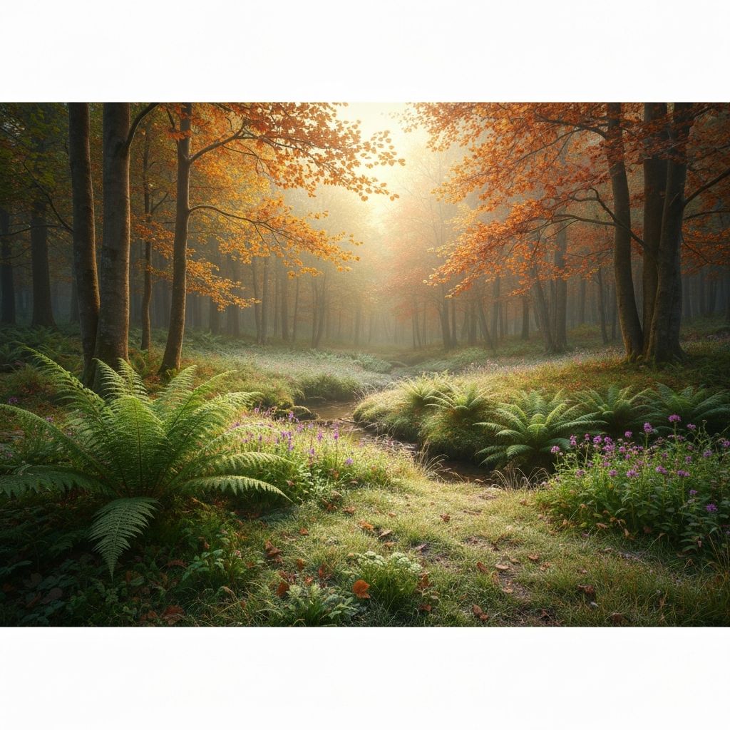 Las w różnych porach roku