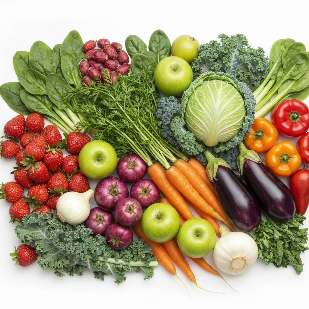 Różnorodność sezonowych składników